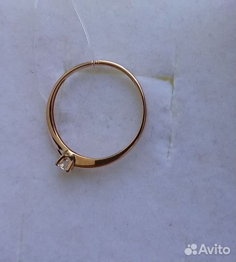 Серебряное кольцо новое