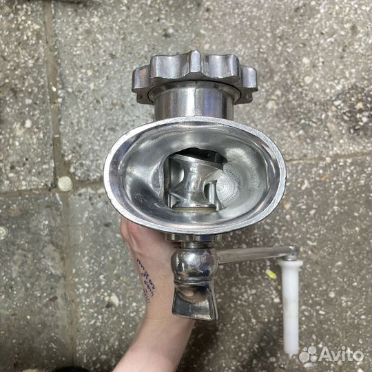 Мясорубка ручная механическая быт старинная