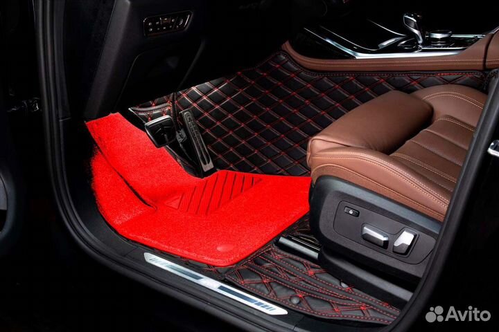 3D Коврики Lexus LX570 из Экокожи