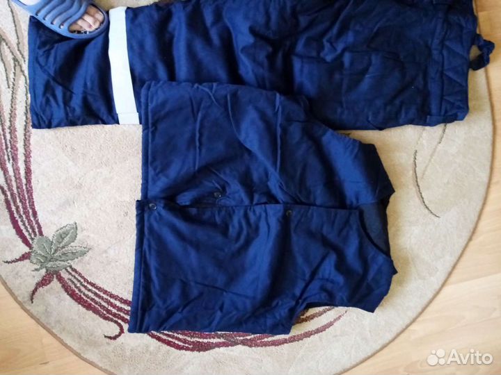 Костюм рабочий зимний новый (тройка)