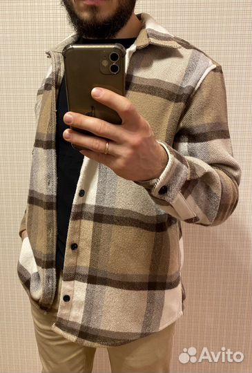 Куртка рубашка М Pull&Bear