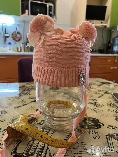 Шапочки новые для мальчика и девочки