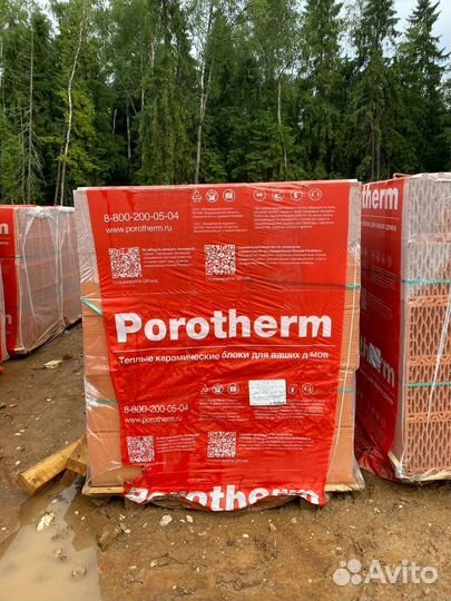 Блок Поротерм 38