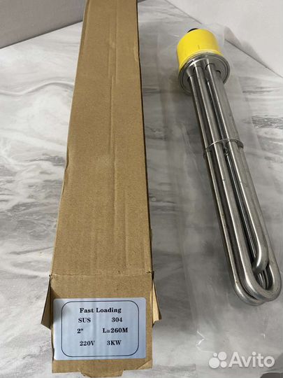 Тэн 3 кВт под кламп 2 