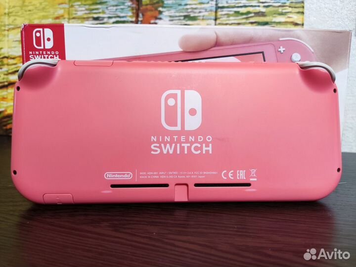 Nintendo Switch lite прошитая