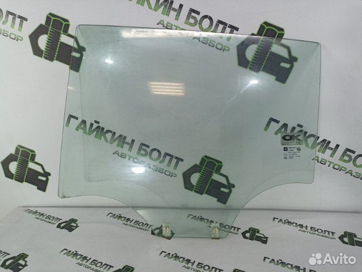 Стекло двери заднее левое Chevrolet Spark 3