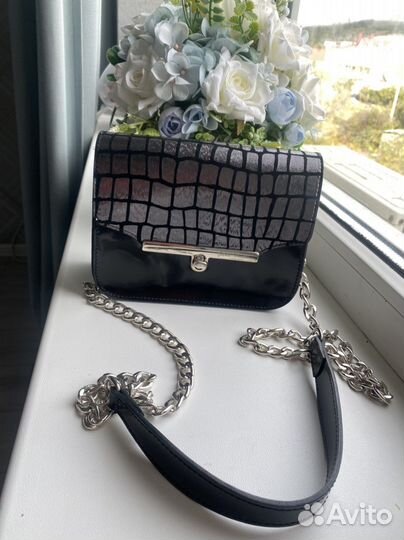 Сумка натуральная кожа италия новая