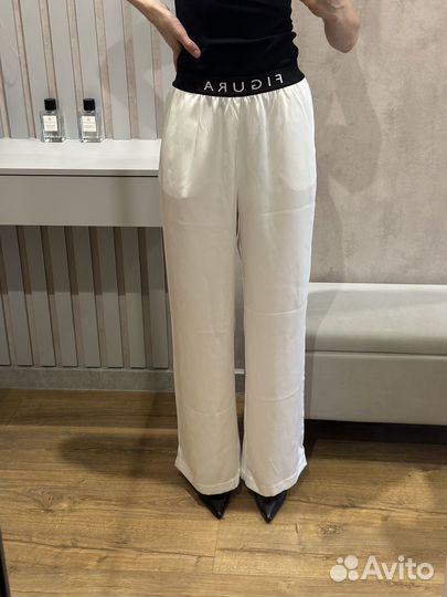 Атласные брюки