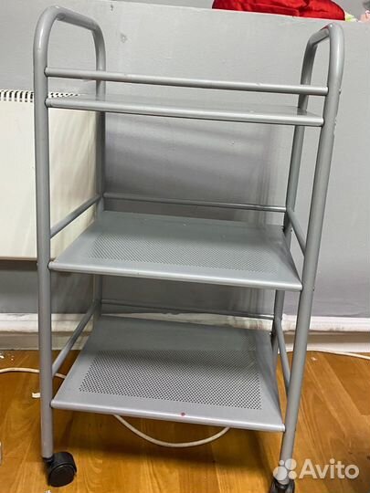 Тележка косметологическая металлическая