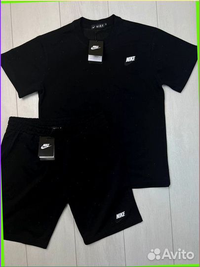 Костюм Nike (Шорты + футболка) (В наличи все цвета)