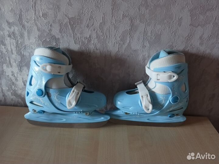 Коньки детские раздвижные 27-30