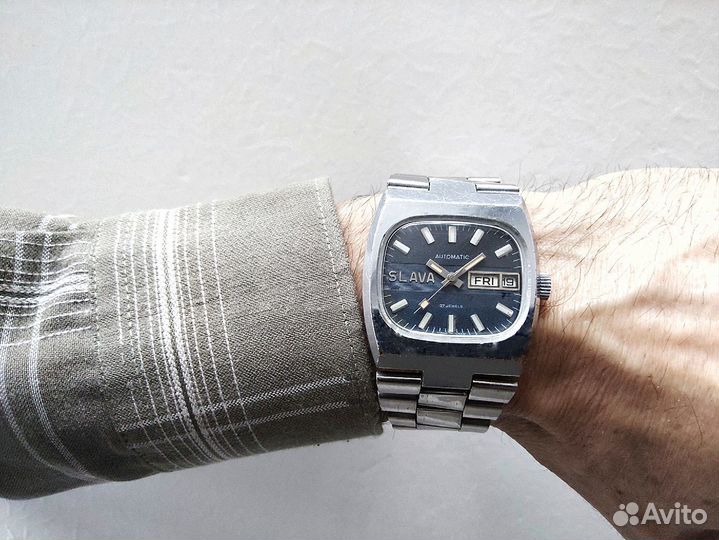 Часы Слава СССР Танк Автоподзавод