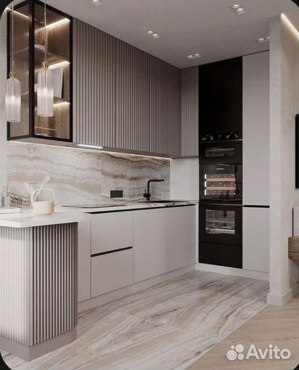 Встраиваемый кухонный гарнитур