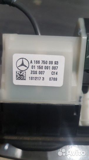 Камера задняя мерседес мл гл глс 2018г