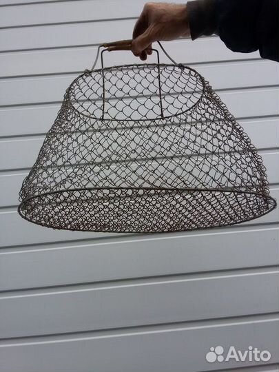 Металлическая корзинка СССР