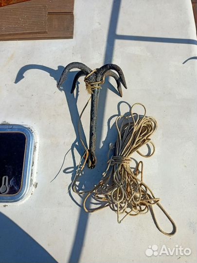 Якорь кошка 6,5 кг заводской, стальной