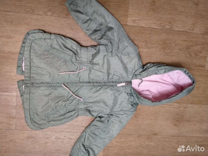 Куртка с капюшоном демисезон р.104см