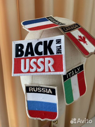 Нашивки флаги стран back in the ussr
