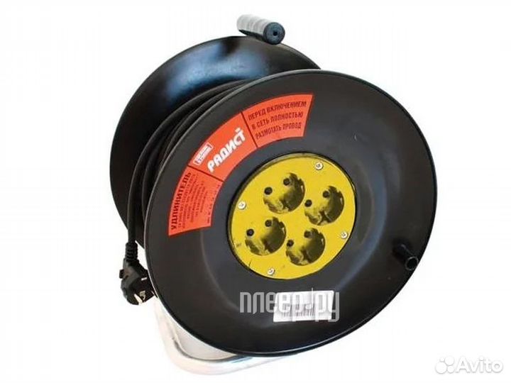 Удлинитель на катушке Радист рбк16 4 Sockets 5