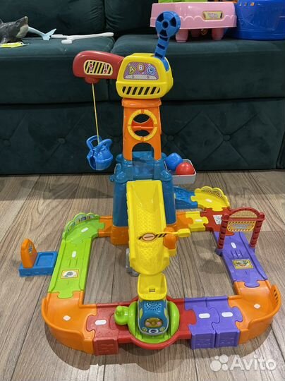 Конструктор vtech подьемный кран