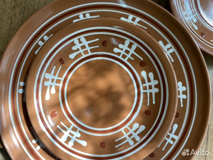 Тарелка блюдо блюдце зик IKEA