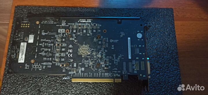 Видеокарта amd Radeon rx 570 4gb Asus rog strix
