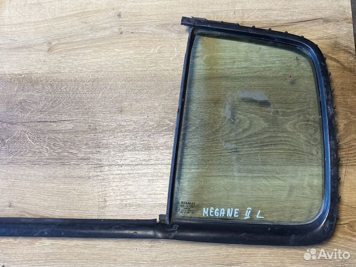 Renault megane 2 седан задняя левая форточка двери