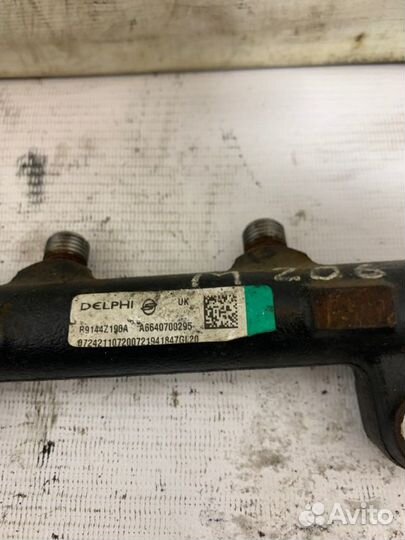 Топливная рампа Ssangyong Kyron 2 D20DT 2009