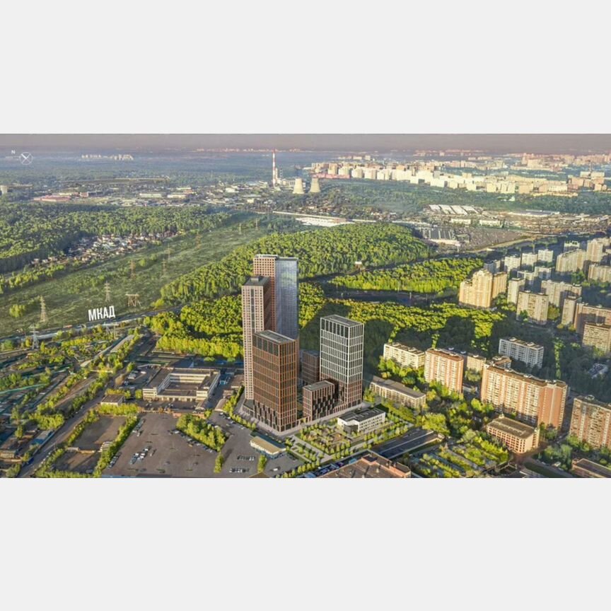 Квартира-студия, 22,4 м², 3/32 эт.