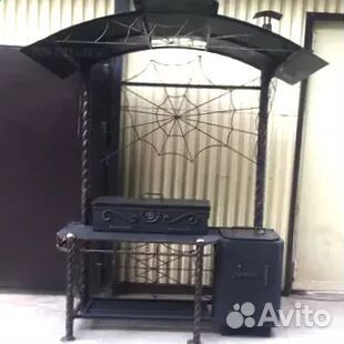 Мангал кованный