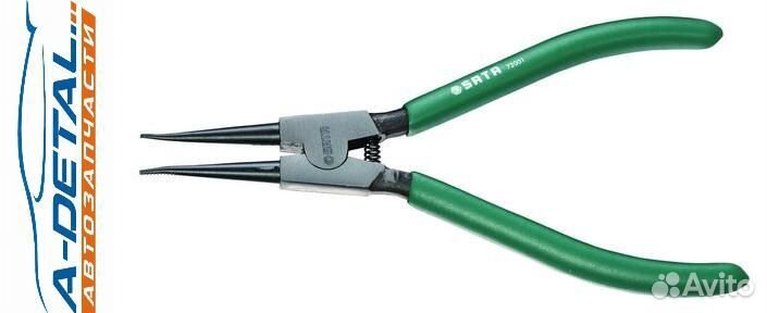 72001 Щипцы для стопорных колец разжим прямой SATA