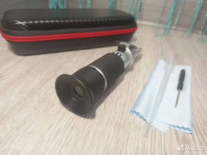 Рефрактометр 3 в 1 Brix, Baume и W25V/V