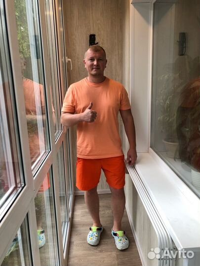 Обшивка балконов и лоджий, остекление 