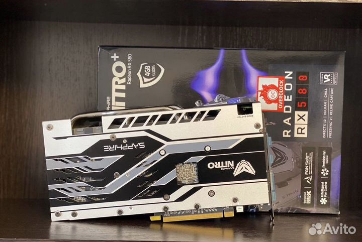 AMD Radeon RX580 Sapphire Nitro+ 4Gb