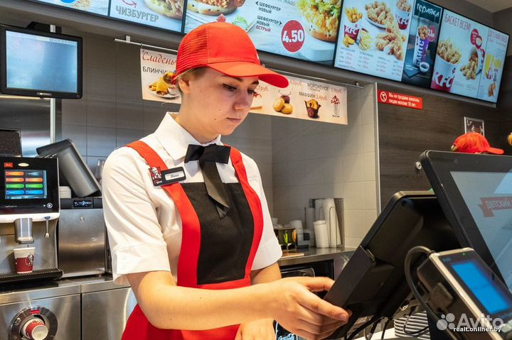 Кассир в бистро