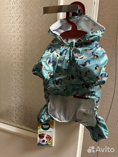 Дождевик для маленькой собаки