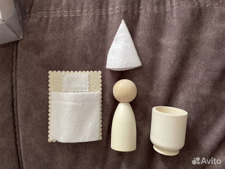 Гномики деревянные сортер.Уланик