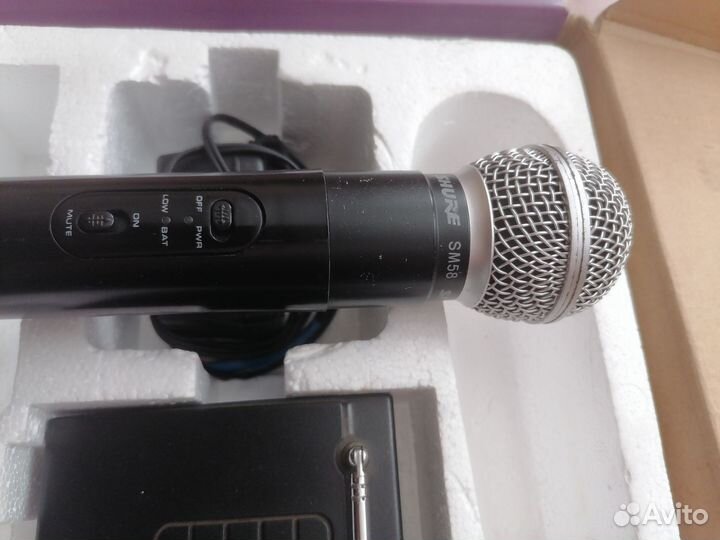 Радиомикрофон shure sm58