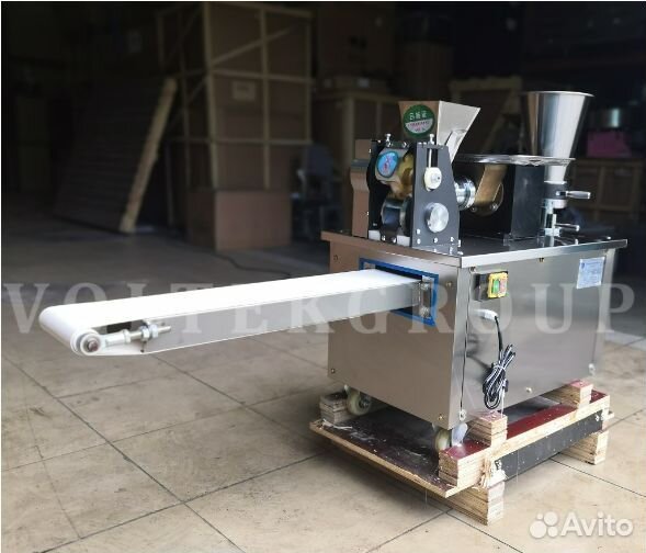 Пельменный аппарат voltek JGB-80B с конвейером
