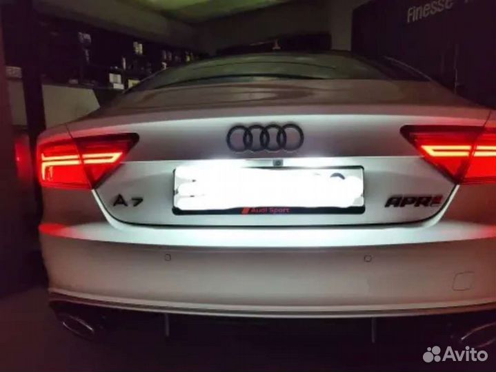 Подсветка номера Audi A1 A4 S4 A5 S5 A6 A7 Q5 TT