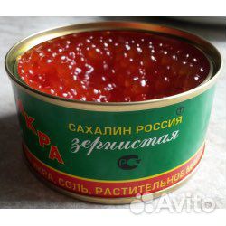 Красная икра 100 гр