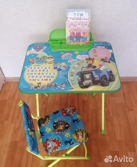 Детский стол и стул Ника Складной
