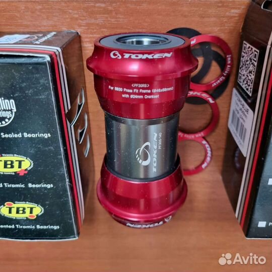 Каретка XT Token Hollowtech Gxp BB92 Neco Sram FSA