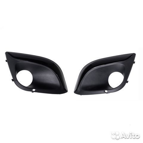 Рамки птф на калину 2 с черным молдингом новый