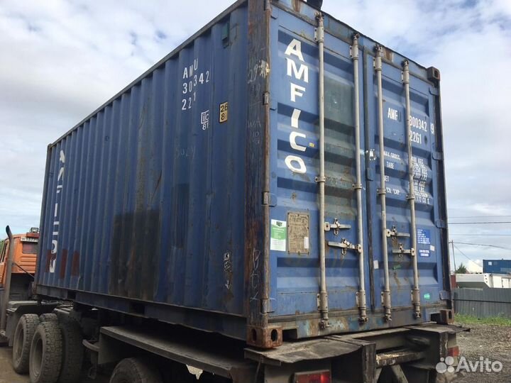 Морской контейнер 20 футов б/у