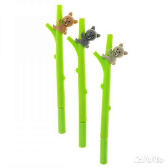 Ручка гелевая прикол микс