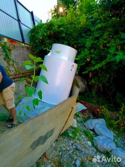 Септик автономный с установкой