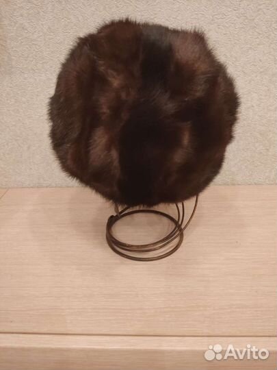 Шапка норковая женская