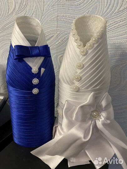 Украшения на шампанское