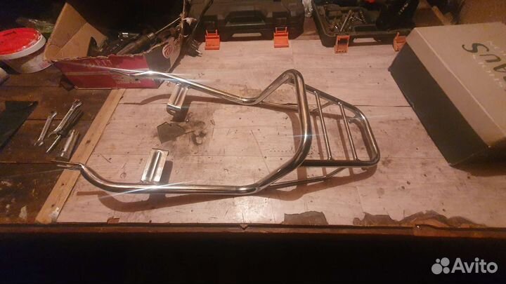 Багажник на мопед альфа